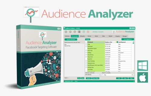 Audience Analyzer Review - Audience Research Tool Facebook, HD Png Download, Free Download