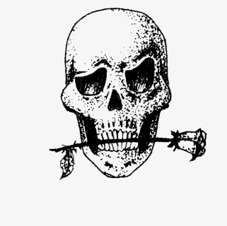 #skull #tattoo #skeleton #tatuagem #caveira #freetoedit - Skull, HD Png Download, Free Download