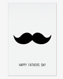Happy Fathers Day Art Card By People Of Tomorrow - Black And White Happy Father's Day 2018, HD Png Download, Free Download