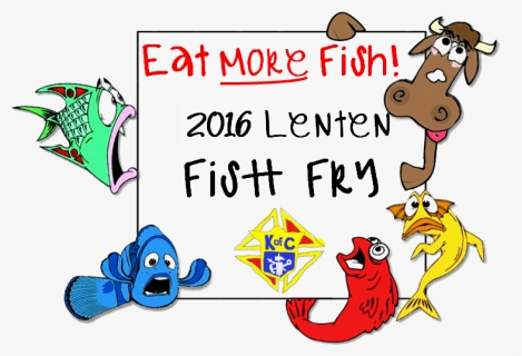 2016 Fry- Eat More Fish Cow - Eat More Fish Clipart, HD Png Download, Free Download