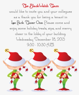 Transparent Christmas Party Png - Christmas Thank You Lunch, Png Download, Free Download