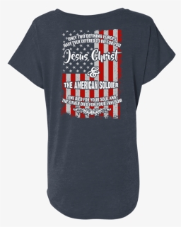 Jesus Christ And The American Soldier - Active Shirt, HD Png Download, Free Download