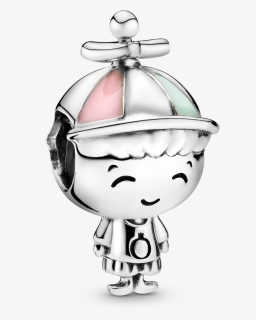 Pandora - Title - Tag - Pandora Boy Charm, HD Png Download, Free Download