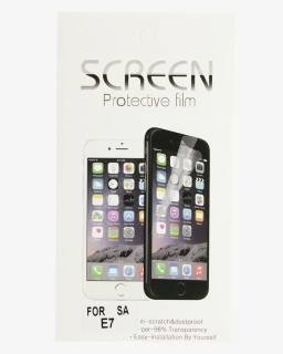 Samsung Galaxy E7 Clear Screen Protector - Iphone Starter Pack, HD Png Download, Free Download