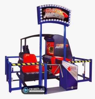 Thrill Rider Motion Simulator / Virtual Roller Coaster - Roller Coaster Arcade Game, HD Png Download, Free Download