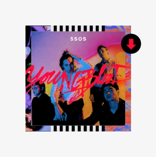 "youngblood - 5 Seconds Of Summer Youngblood Album Cover, HD Png Download, Free Download