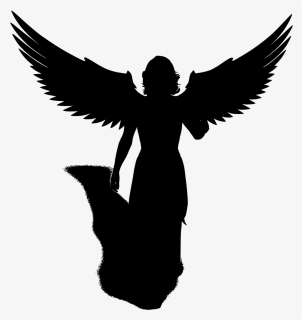 Download Angel Silhouette Png Images Free Transparent Angel Silhouette Download Kindpng