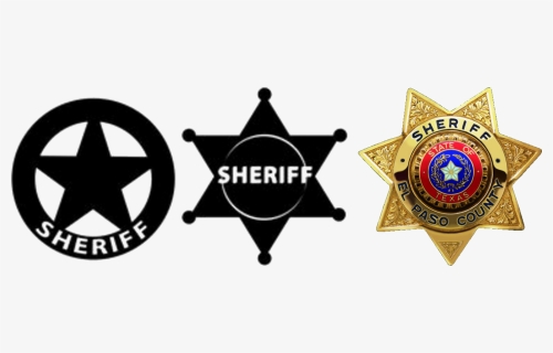 Sheriff Badge Vector , Png Download - Sheriff Badge Vector, Transparent Png, Free Download