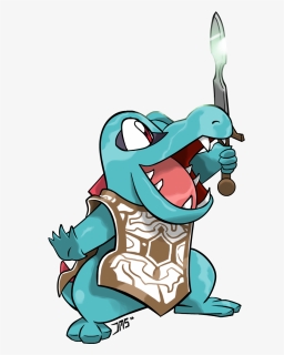 Totodile X Shadow Of The Colossus - Transparent Totodile Png, Png Download, Free Download