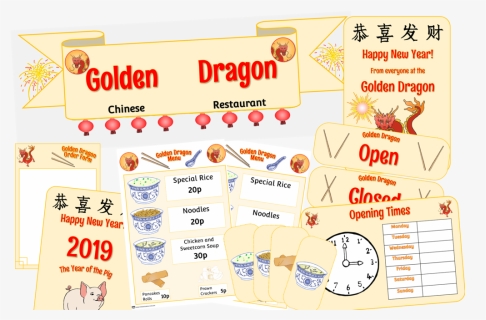 Chinese Restaurant Role Play Pack, HD Png Download, Free Download