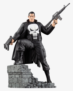 Punisher 1/6th Scale Limited Edition Statue By Ikon - Punisher Statue, HD Png Download, Free Download