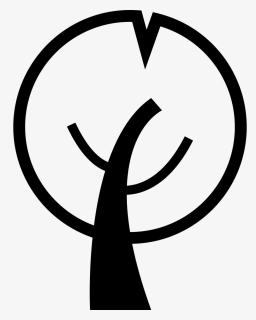 Tree Of Circular Foliage - Icon, HD Png Download, Free Download