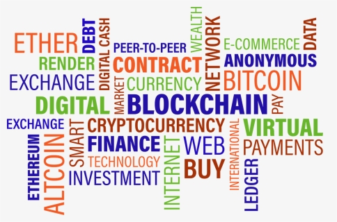 Increasing Acceptance Of The Blockchain Technology - Cryptocurrency Word Cloud, HD Png Download, Free Download