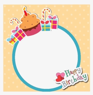 Birthday Frame Png Transparent Image - Happy Birthday Photo Frame Png, Png Download, Free Download
