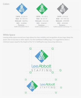 Logo, Fonts, Colors For Lee Abbott Staffing - Triangle, HD Png Download, Free Download