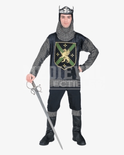 King Robe Png - Medieval Mens Warrior Costume, Transparent Png, Free Download