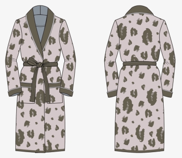 Transparent Animal Print Png - Trench Coat, Png Download, Free Download