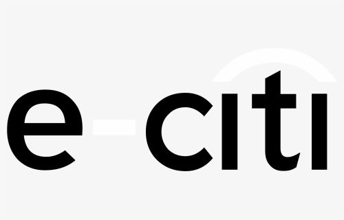 E Citi Logo Black And White - Graphics, HD Png Download, Free Download