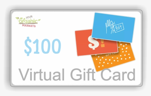 Picture Of $100 Virtual Gift Card - Graphic Design, HD Png Download, Free Download