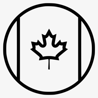 Country Flag Canada - Maple Leaf Pumpkin Carving, HD Png Download, Free Download