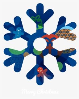 Blue Snowflake Png Download - Transparent Background Snowflake Icon, Png Download, Free Download