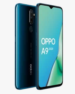 Oppo A9 2020 Marine Green Smartphone Image - Oppo A5 2020 Blue, HD Png Download, Free Download