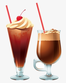 Chocolate Milkshake Vector Png, Transparent Png, Free Download