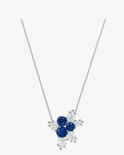 Berry Cluster By Harry Winston, Sapphire And Diamond - Locket, HD Png Download, Free Download