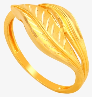 20 Stylish Gold Ring Designs With Out Stones For Women - Plain Gold Ring Design For Female, HD Png Download, Free Download