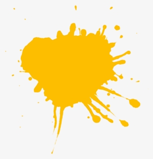 Transparent Yellow Splash Png - Color Splash Black Png, Png Download, Free Download