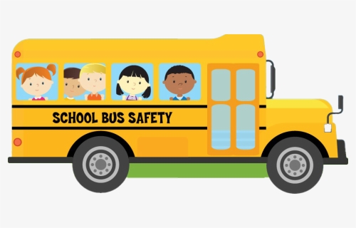 Side View School Bus Transparent - Bus School, HD Png Download, Free Download