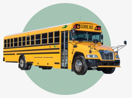 Blue Bird Cng Vision Bus - School Bus Blue Birds, HD Png Download, Free Download