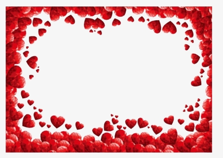 Heart Valentines Day Border Png Picture - Transparent Valentines Day Border, Png Download, Free Download