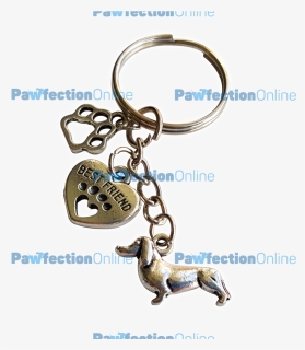 This Dachshund Sausage Dog Key Chain Includes A Dachshund, - Keychain, HD Png Download, Free Download