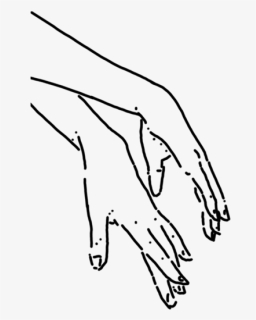 Hands 03 - Sketch, HD Png Download, Free Download