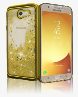Samsung Galaxy J7 Mm Electroplated Glitter Case With - Samsung Galaxy, HD Png Download, Free Download