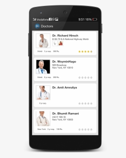 02 Doctors List - Zen Planner App, HD Png Download, Free Download