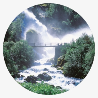 Sirkel Bru - Waterfall, HD Png Download, Free Download