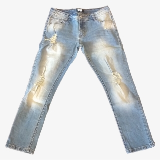 Jeans Trousers With Holes And Tears - Pocket, HD Png Download, Free Download