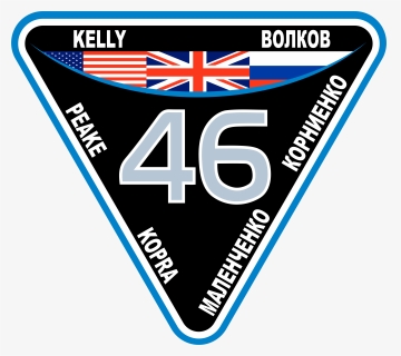 Iss Expedition 46 Patch, HD Png Download, Free Download