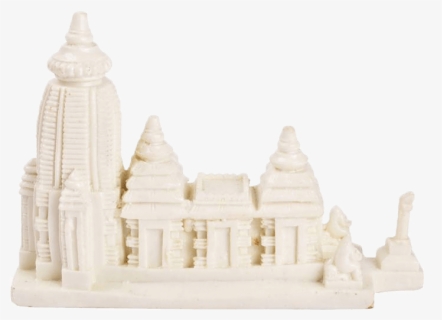 Ecraftodisha White Marble Jagannath Temple Show Piece - Hindu Temple, HD Png Download, Free Download