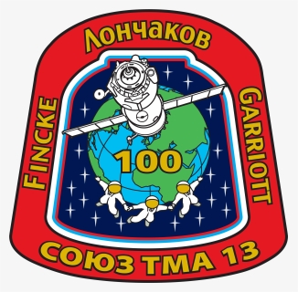 Soyuz Tma 13 Mission Patch - Soyuz Tma-13, HD Png Download, Free Download