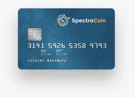 Spectrocoin Card Picture Of Card - Graphic Design, HD Png Download, Free Download