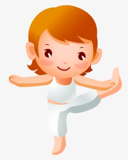 Yoga Animado Png - Cartoon, Transparent Png, Free Download