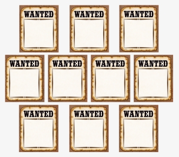 Wanted Western Png - Poster, Transparent Png, Free Download