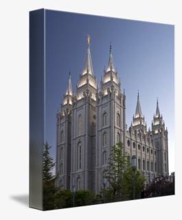 Salt Lake Temple Png - Temple Square, Transparent Png, Free Download