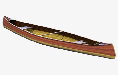 Mystic River Tandem Cedar Strip Canoe - Canoe, HD Png Download, Free Download
