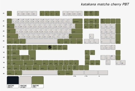Katakana Cherry Pbt Sets - Katakana, HD Png Download, Free Download