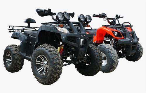 Electric Adult Quad Bikes - All-terrain Vehicle, HD Png Download, Free Download