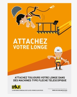 Boom Lift Safety Poster, HD Png Download, Free Download